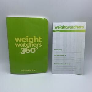 Weight Watchers 360 POCKET GUIDE Points Plus Foods and Guides Small Book Tracker